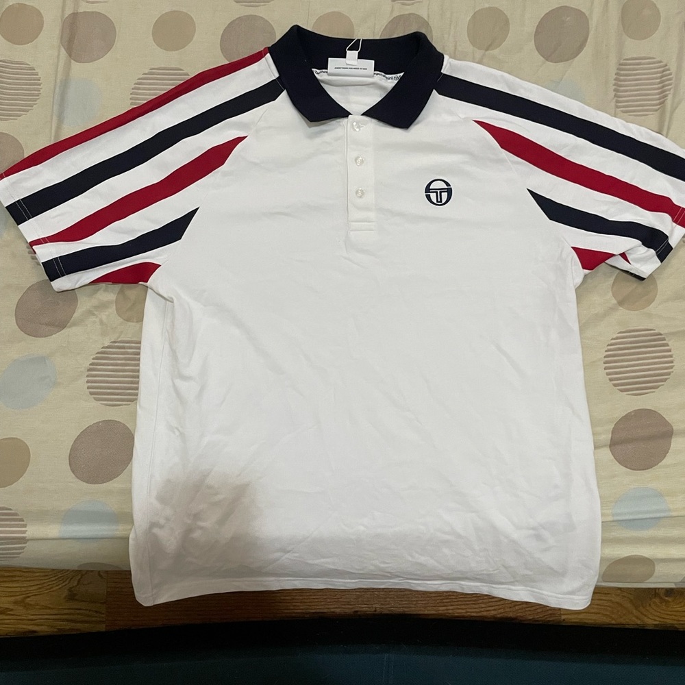 Sergio Tacchini Polo Shirt SzXL
